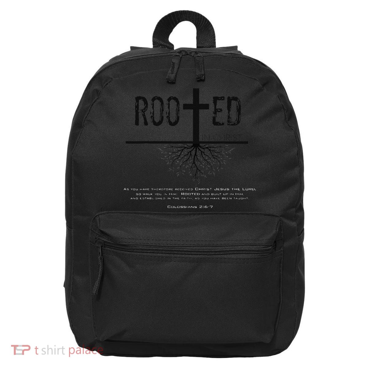 Rooted In Christ 16 in Basic Backpack