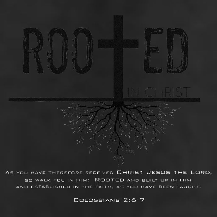 Rooted In Christ Golf Towel