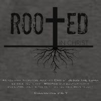 Rooted In Christ Vector Backpack