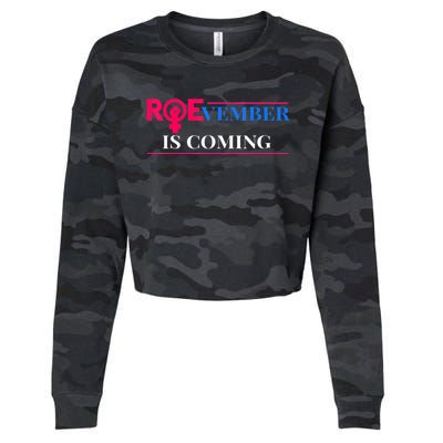 Roevember Is Coming Cropped Pullover Crew