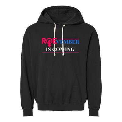 Roevember Is Coming Garment-Dyed Fleece Hoodie