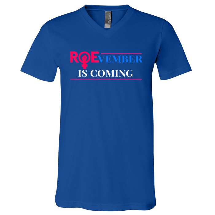 Roevember Is Coming V-Neck T-Shirt