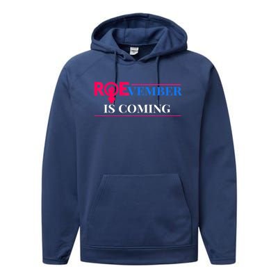 Roevember Is Coming Performance Fleece Hoodie