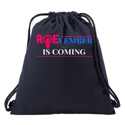 Roevember Is Coming Drawstring Bag