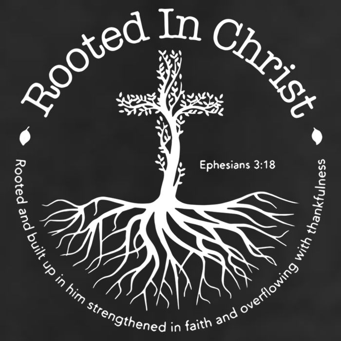Rooted In Christ Jesus Cross Pray Bible Verse Christian Hat