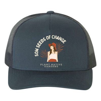 Rooted In Change: National Gardening Day Edition Gift Yupoong Adult 5-Panel Trucker Hat