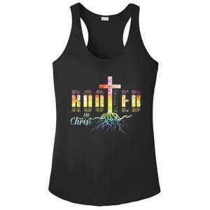 Rooted In Christ Christian Religious Christian Ladies PosiCharge Competitor Racerback Tank