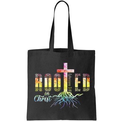 Rooted In Christ Christian Religious Christian Bag