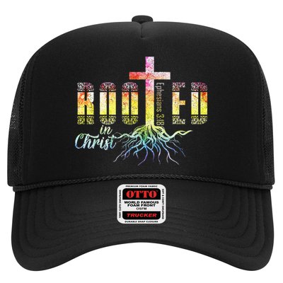 Rooted In Christ Christian Religious Christian Trucker Hat
