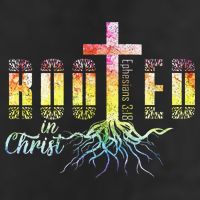 Rooted In Christ Christian Religious Christian Golf Towel