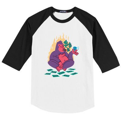 Rich Gorilla Baseball Sleeve Shirt