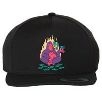 Rich Gorilla Wool Snapback Cap