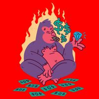 Rich Gorilla Apron