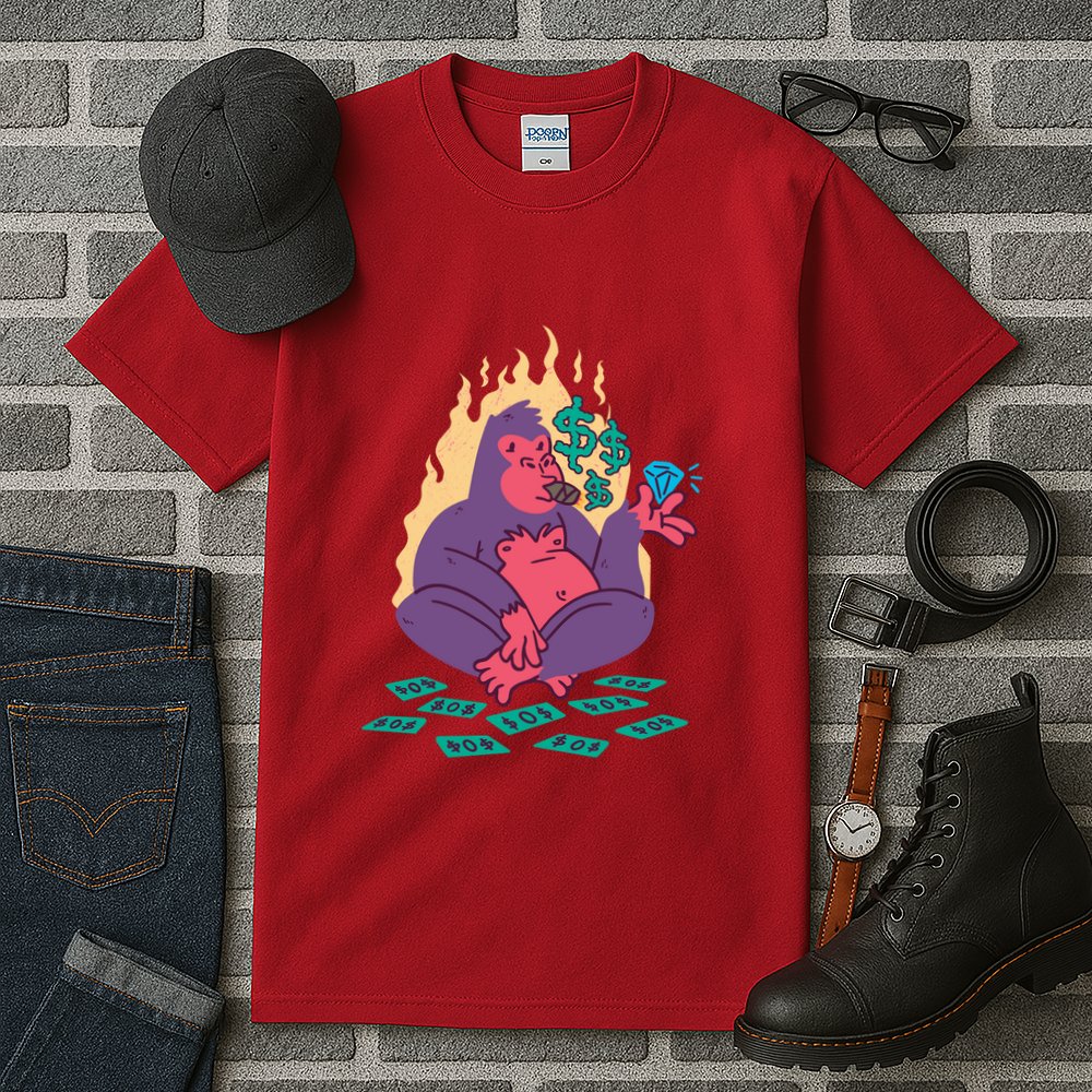 Rich Gorilla Tall T-Shirt