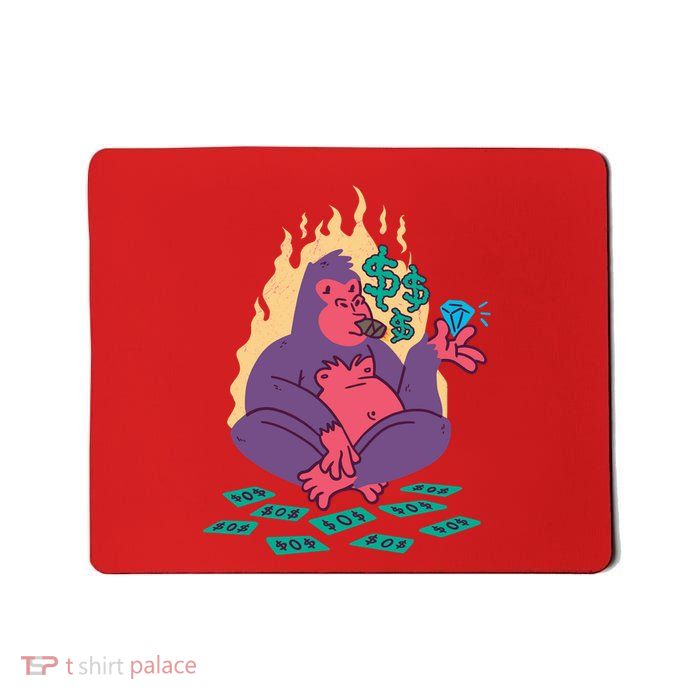Rich Gorilla Mousepad