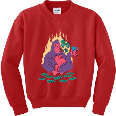 Rich Gorilla Kids Sweatshirt