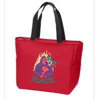 Rich Gorilla Zip Tote Bag