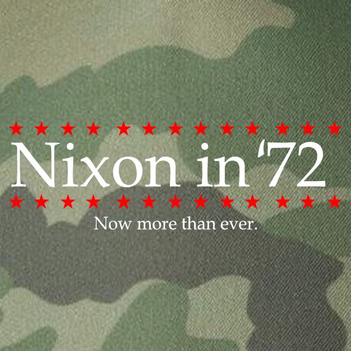 Richard Nixon in 72 Now More than Ever Legacy Tie Dye Trucker Hat