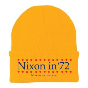 Richard Nixon in 72 Now More than Ever Knit Cap Winter Beanie