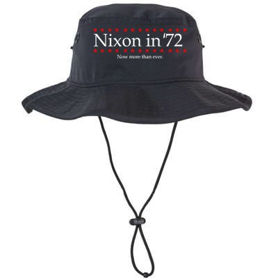 Richard Nixon in 72 Now More than Ever Bucket Hat