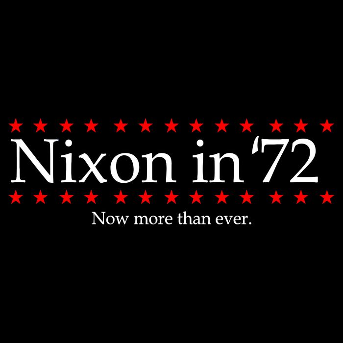 Richard Nixon in 72 Now More than Ever Bucket Hat
