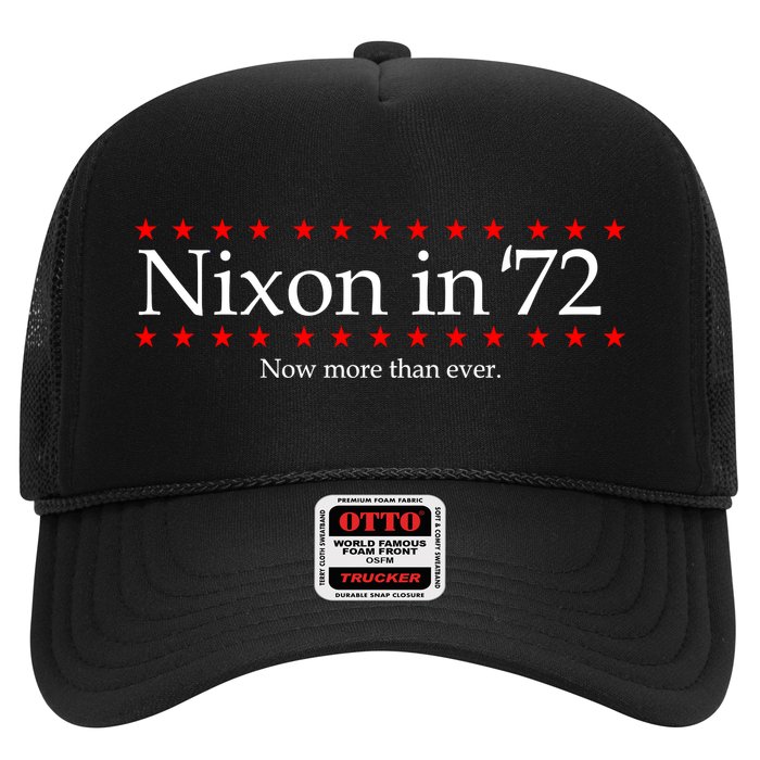 Richard Nixon in 72 Now More than Ever Hat