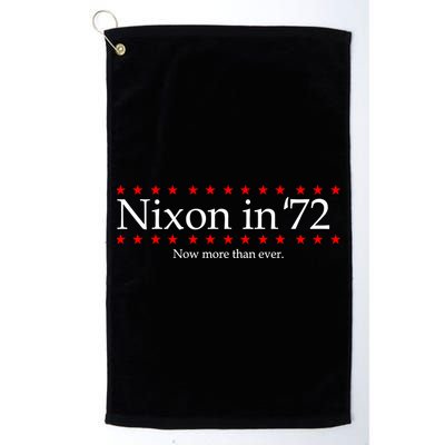Richard Nixon in 72 Now More than Ever Golf Towel