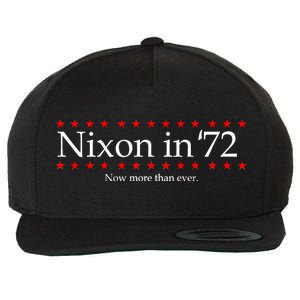 Richard Nixon in 72 Now More than Ever Wool Snapback Cap