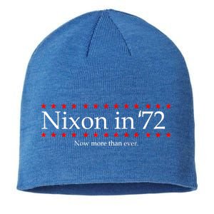 Richard Nixon in 72 Now More than Ever Sustainable Beanie