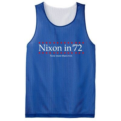 Richard Nixon in 72 Now More than Ever Mesh Reversible Basketball Jersey Tank