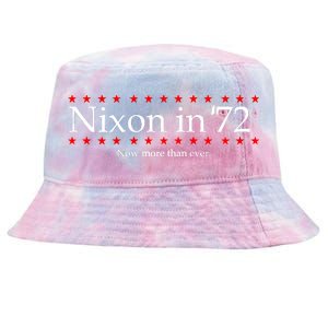 Richard Nixon in 72 Now More than Ever Tie-Dyed Bucket Hat