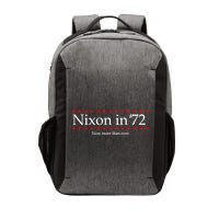 Richard Nixon in 72 Now More than Ever Vector Backpack