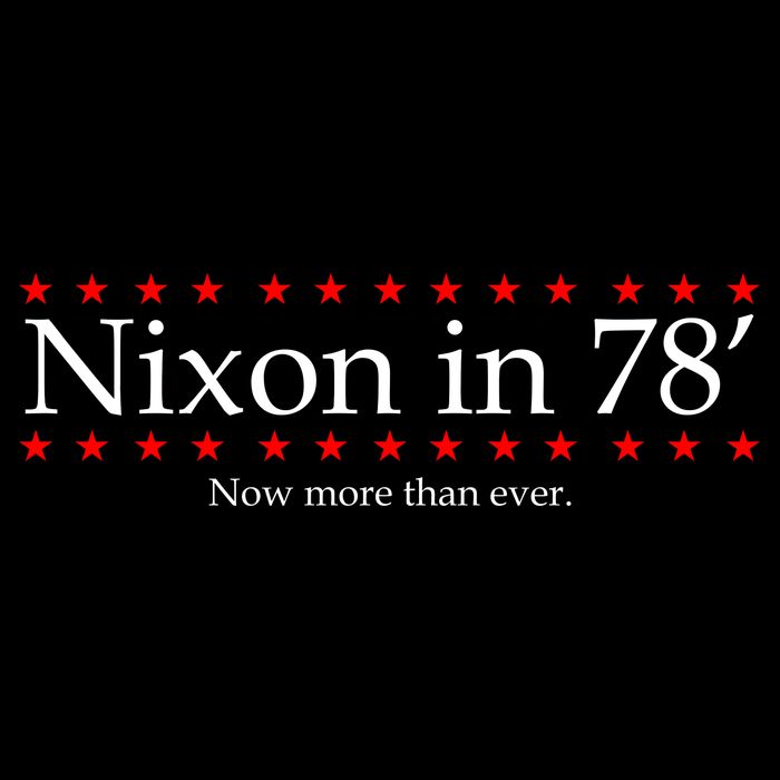 Richard Nixon in 78' 1978 Now More than Ever President Cooling Performance Crew T-Shirt