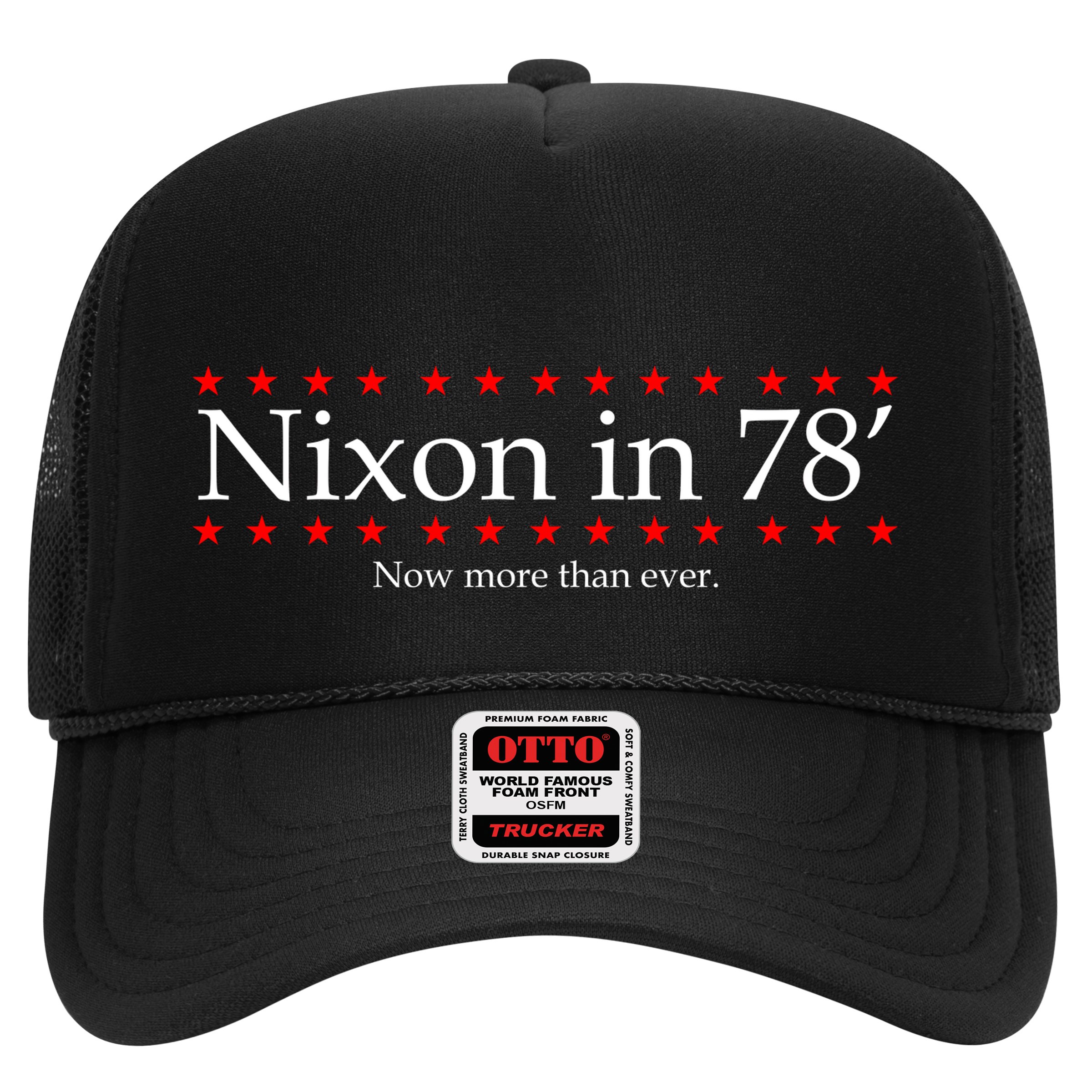 Richard Nixon in 78' 1978 Now More than Ever President Hat