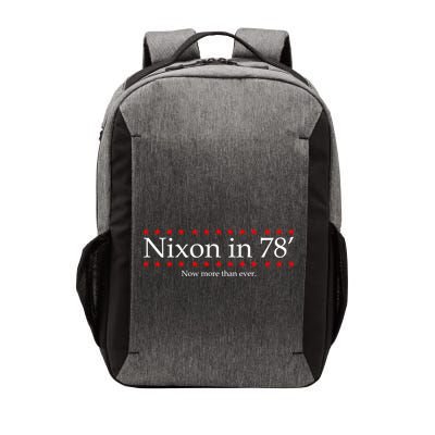 Richard Nixon in 78' 1978 Now More than Ever President Vector Backpack