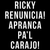 Ricky Renuncia Arranca Pa'l Carajo  Hoodie