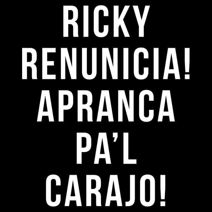 Ricky Renuncia Arranca Pa'l Carajo  Backpack