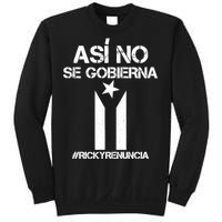 Ricky Renuncia Bandera Negra Puerto Rico Sweatshirt