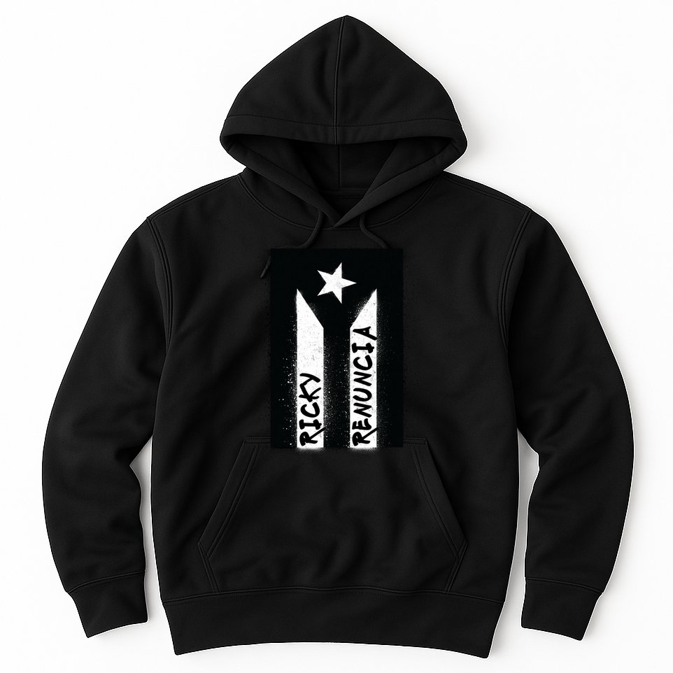 Ricky Renuncia Puerto Rico Flag Hoodie