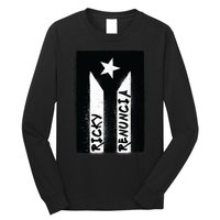 Ricky Renuncia Puerto Rico Flag Long Sleeve Shirt