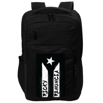 Ricky Renuncia Puerto Rico Flag Impact Tech Backpack