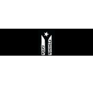 Ricky Renuncia Puerto Rico Flag Bumper Sticker