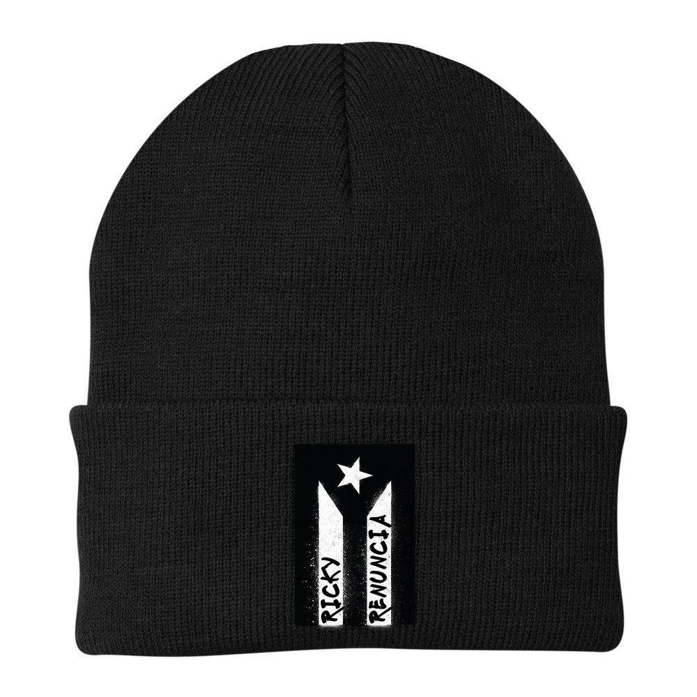 Ricky Renuncia Puerto Rico Flag Beanie