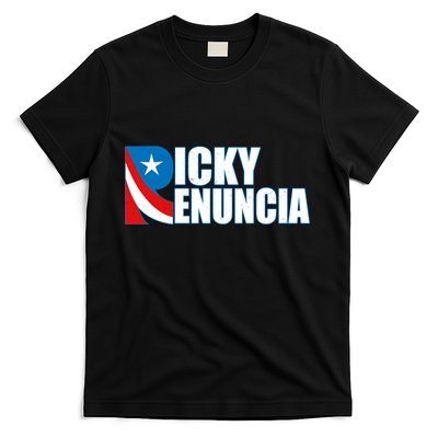 Ricky Renuncia Puerto Rico Star Logo T-Shirt
