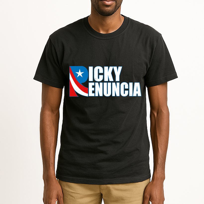 Ricky Renuncia Puerto Rico Star Logo Tall T-Shirt