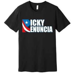 Ricky Renuncia Puerto Rico Star Logo Premium T-Shirt