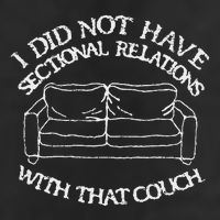 Retro I Did Not Have Sectional Relations With That Couch Knit Cap Winter Beanie