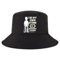 Retro I Do All My Own Stunts Recovery Loading Please Wait...Gift Cool Comfort Performance Bucket Hat