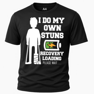 Retro I Do All My Own Stunts Recovery Loading Please Wait...Gift Performance Shirt