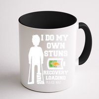 Retro I Do All My Own Stunts Recovery Loading Please Wait...Gift Mug